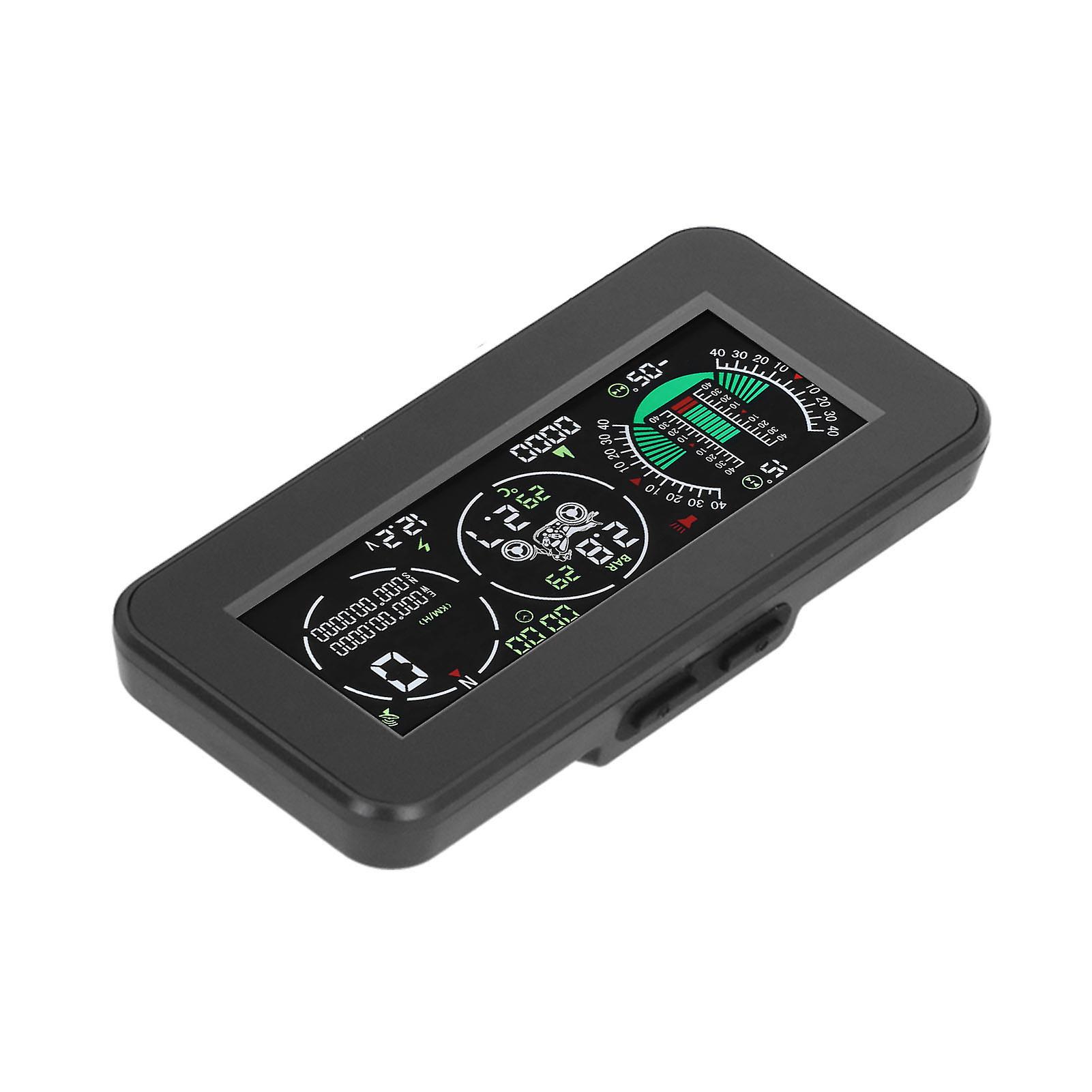 Motorcycle Head Up Display Gps Overspeed Warning Alarm Tire Pressure Monitor For Haulage Motor