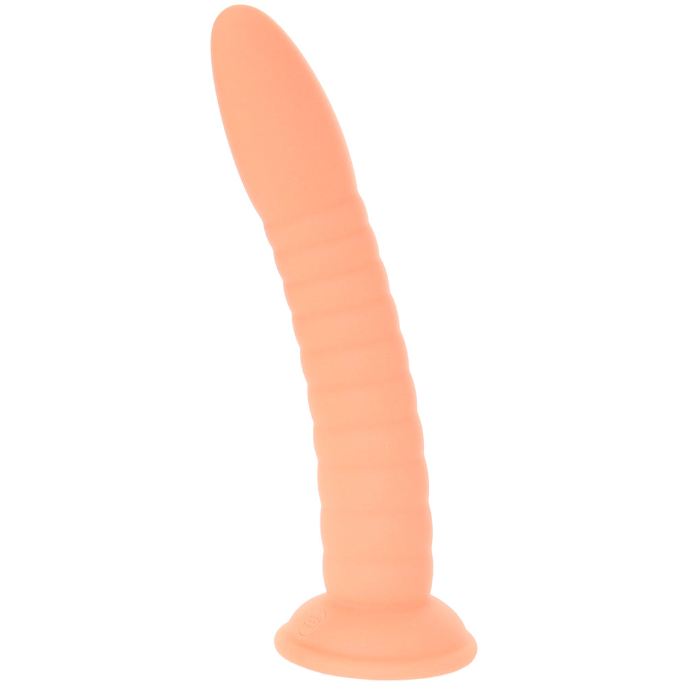 Dillio Platinum Wild Thing 7 Inch Dildo in Orange