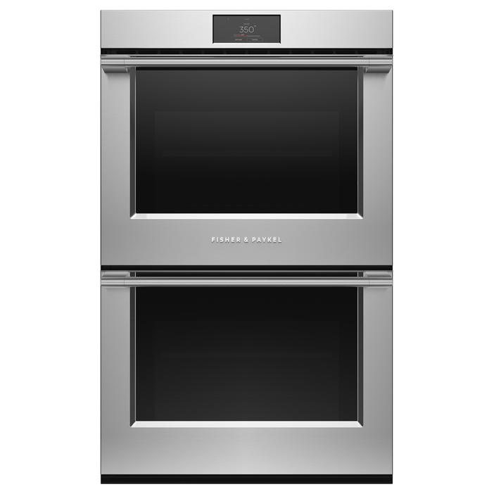 Fisher & Paykel 30-inch, 8.2 cu. ft. Built-In Double Wall Oven OB30DPPTX1