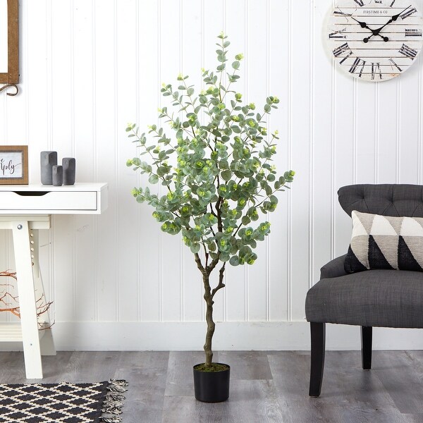 4.5' Eucalyptus Artificial Tree