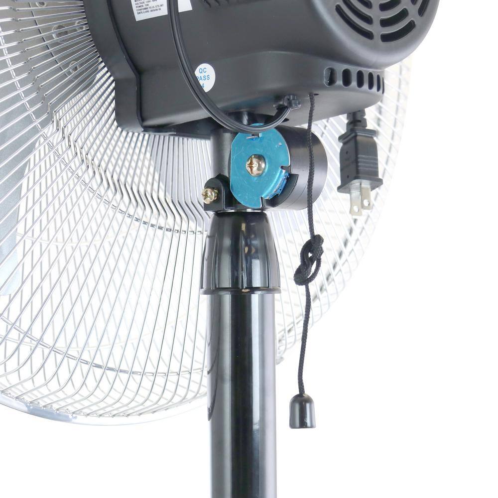 Impress 18 in. Oscillating High Speed Pedestal Fan 985111579M