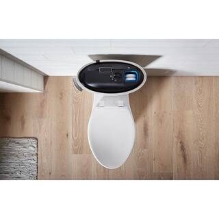 KOHLER Betello 2-Piece 1.28 GPF Single Flush Elongated Toilet in Biscuit (Seat Not Included) 20198-96