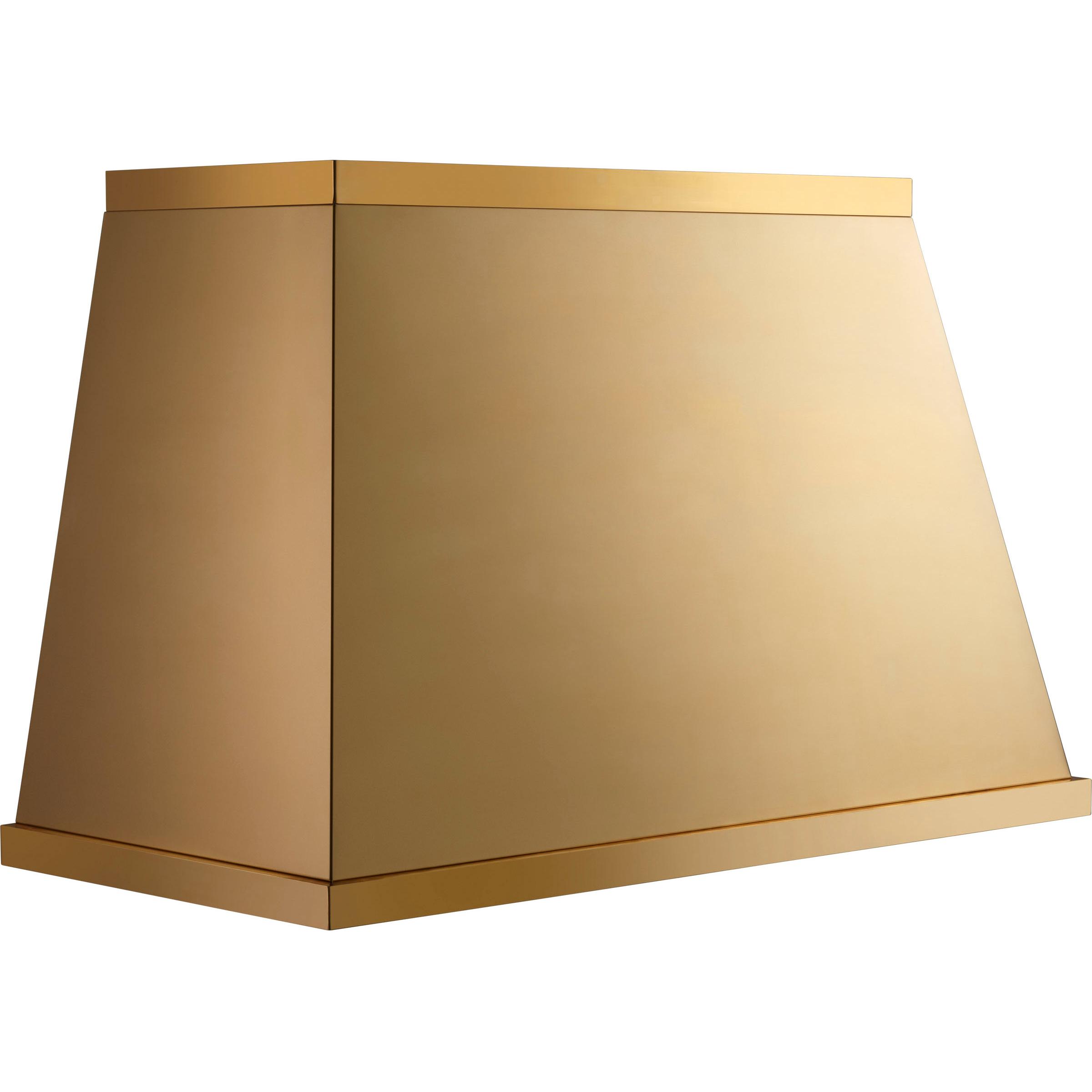 Monogram 53-inch Brass Hood Designer Collection ZVC53DWB1