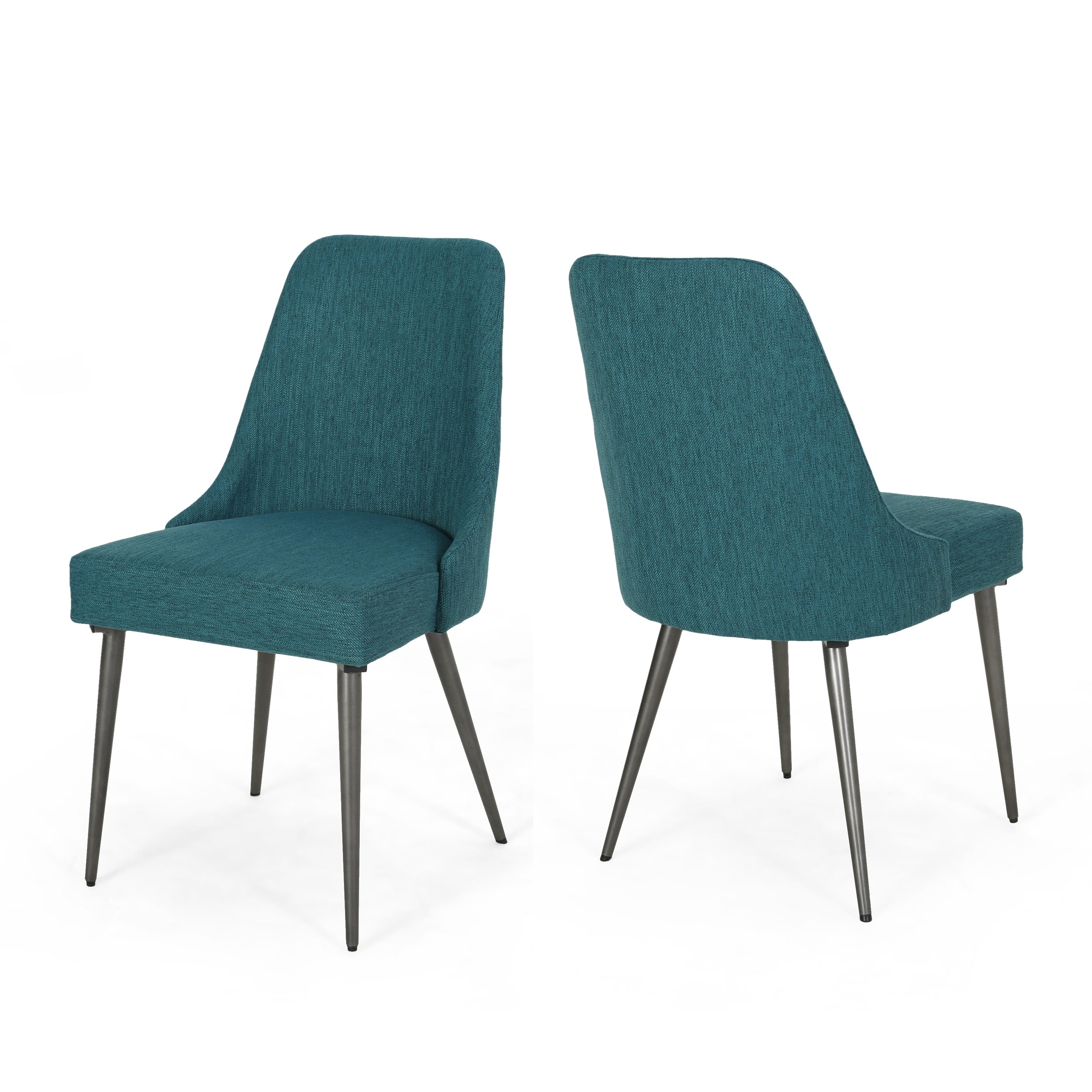 Ella Modern Fabric Dining Chairs (Set of 2)