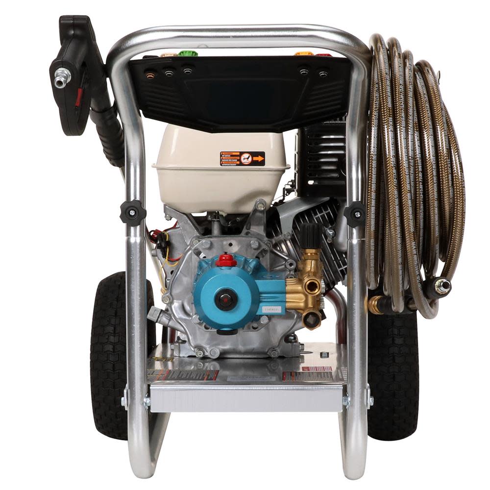 Aluminum 4200 PSI at 4.0 GPM HONDA GX390 with CAT Triplex Plunger Pump Cold Water Professional Gas Pressure Washer (49-State) ;