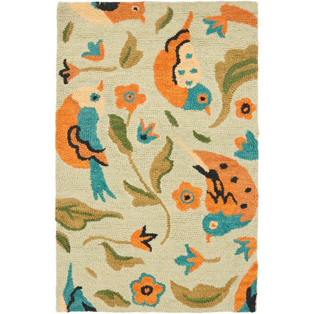 Blossom Blm676 Hand Hooked Area Rug Safavieh