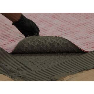 Custom Building Products RedGard 39.4 in. W x 16.5 ft. L x 3 mm T Uncoupling Mat for Tile Ceramic Porcelain Stone RGM254