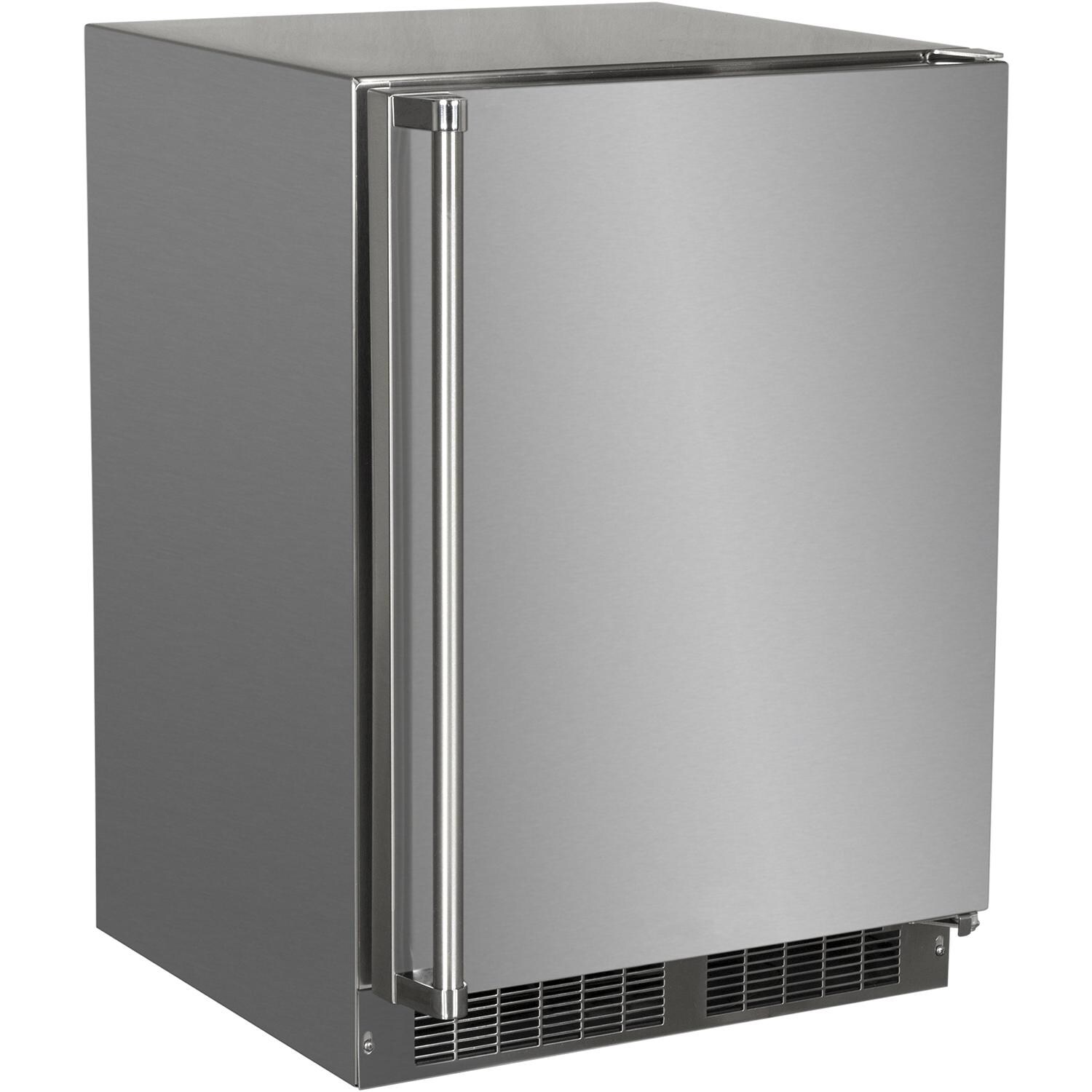 Marvel 24-Inch 5.1 Cu. Ft. Right Hinge Outdoor Rated Compact Refrigerator With Door Storage