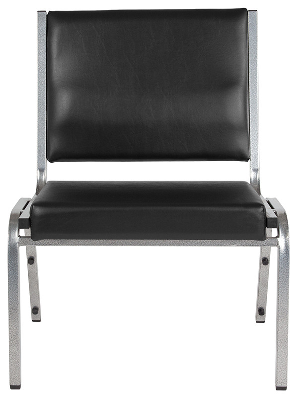 1500 lb. Rated Black Antimicrobial Vinyl Bariatric Medical Reception Chair   Contemporary   Armchairs And Accent Chairs   by Interiortradefurniture  Houzz