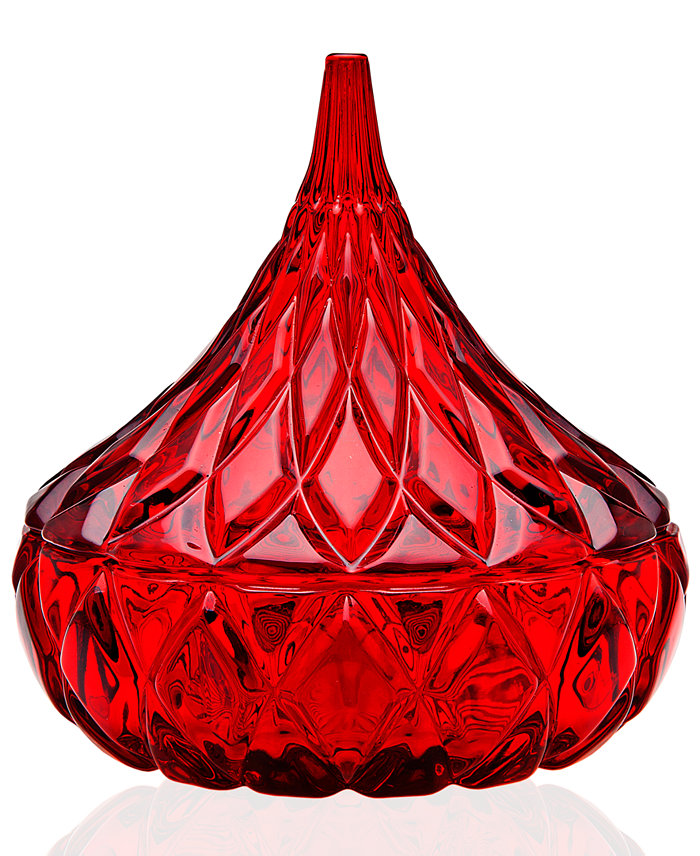 Godinger Candy Dish Red Hershey's Kiss