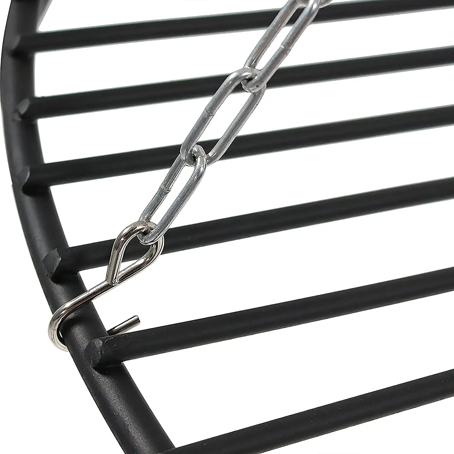 NPOT Tripod Grilling Set Fire Pit Cooking Grill Grate Durable Steel Construction