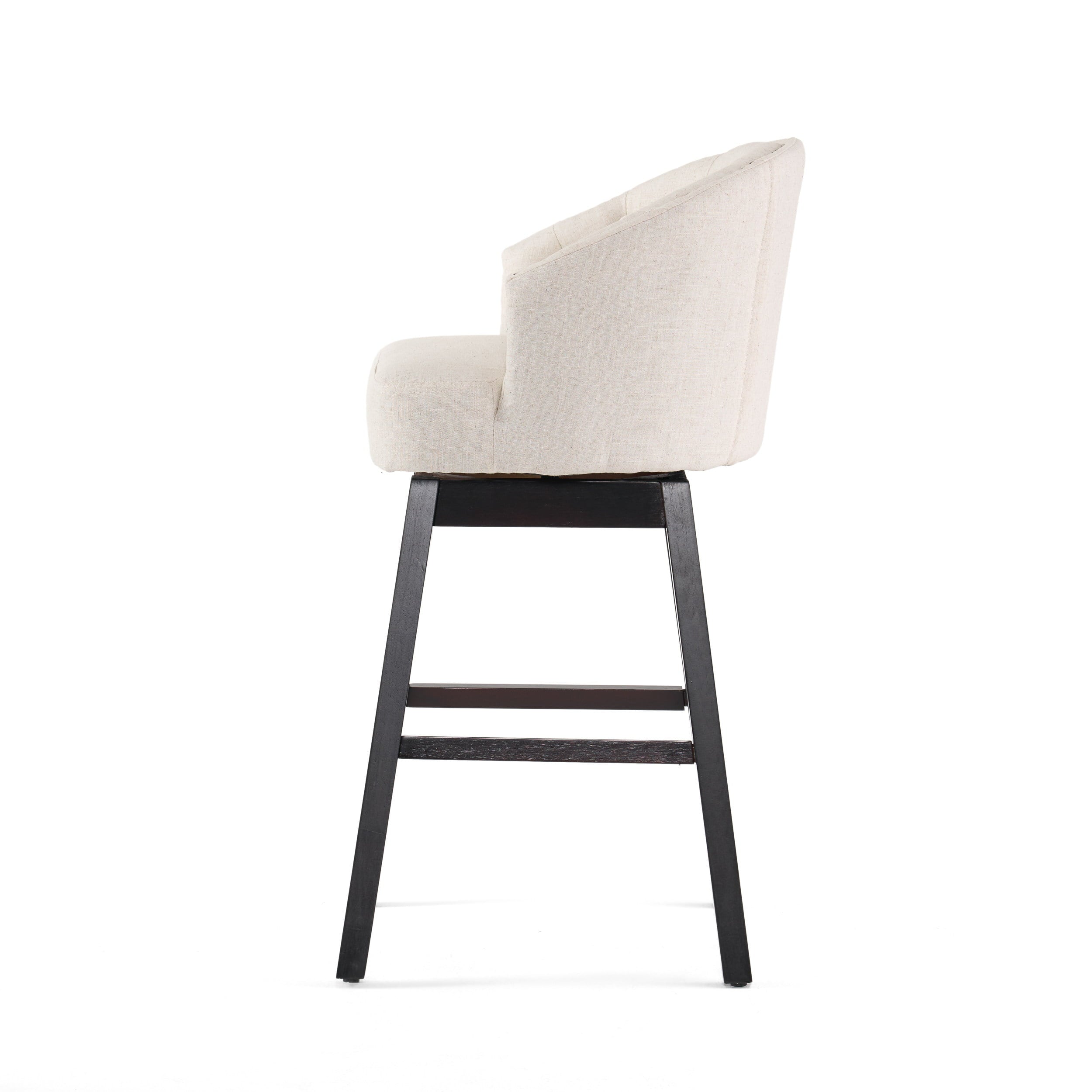 Noble House Bentley Beige Bar Stool (Set of 2)