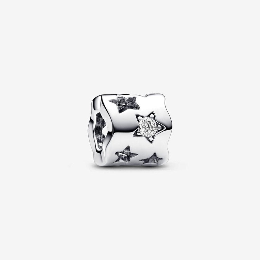 PANDORA  Cut-out Sparkling Star Charm