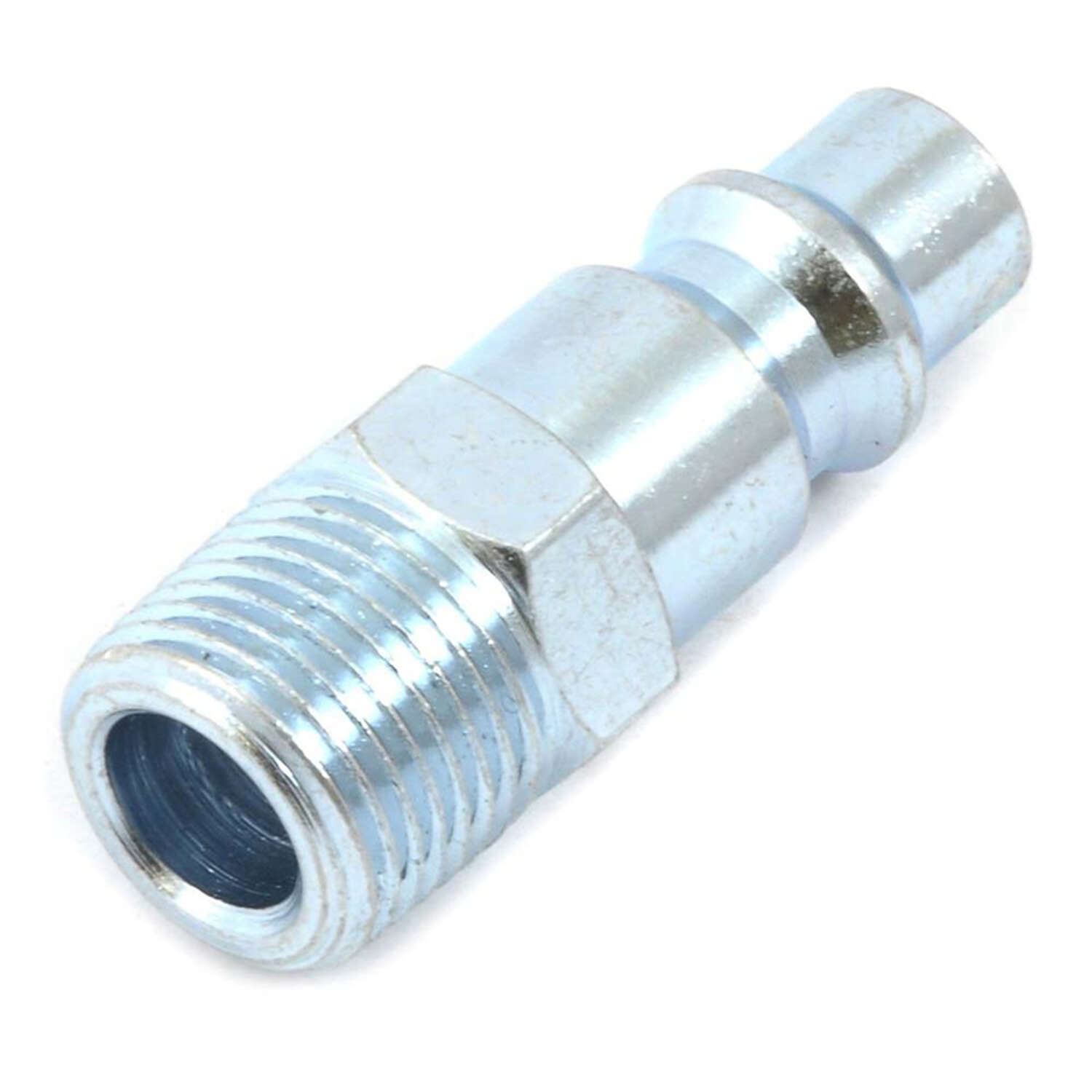 Forney Steel Air Plug 3/8 in. Male X 3/8 in. 1 pc