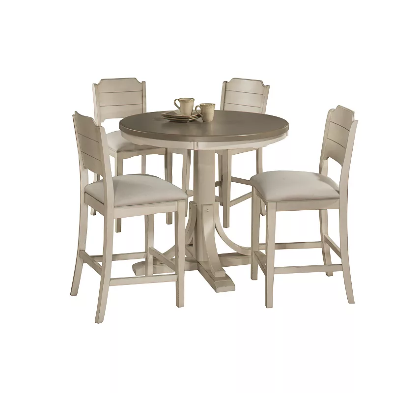 Hillsdale Furniture Clarion Dining Chair and Table 5-piece Set