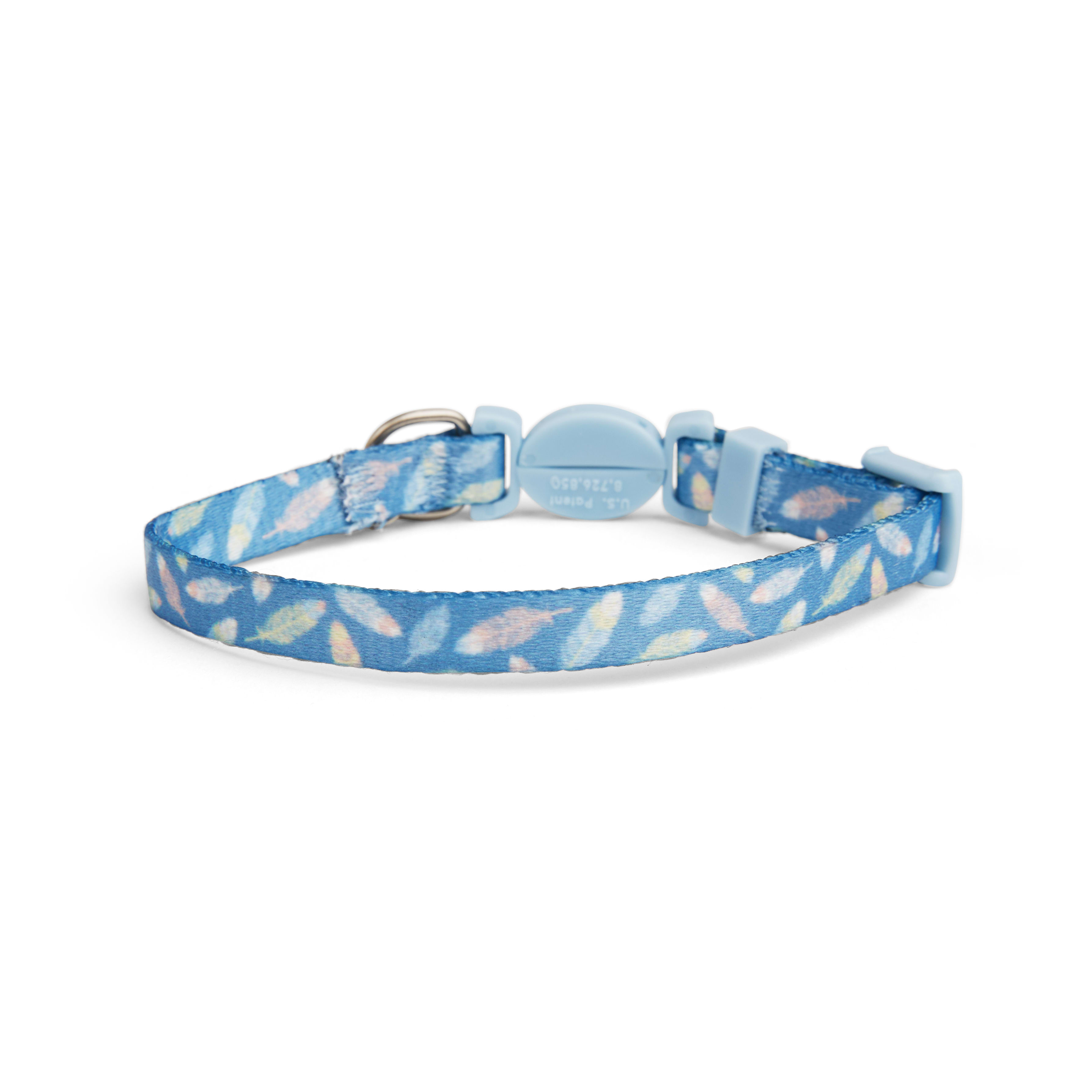 YOULY Feather Blue Kitten Collar