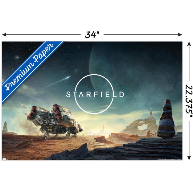 Trends International Starfield First Steps Unframed Wall Poster Prints