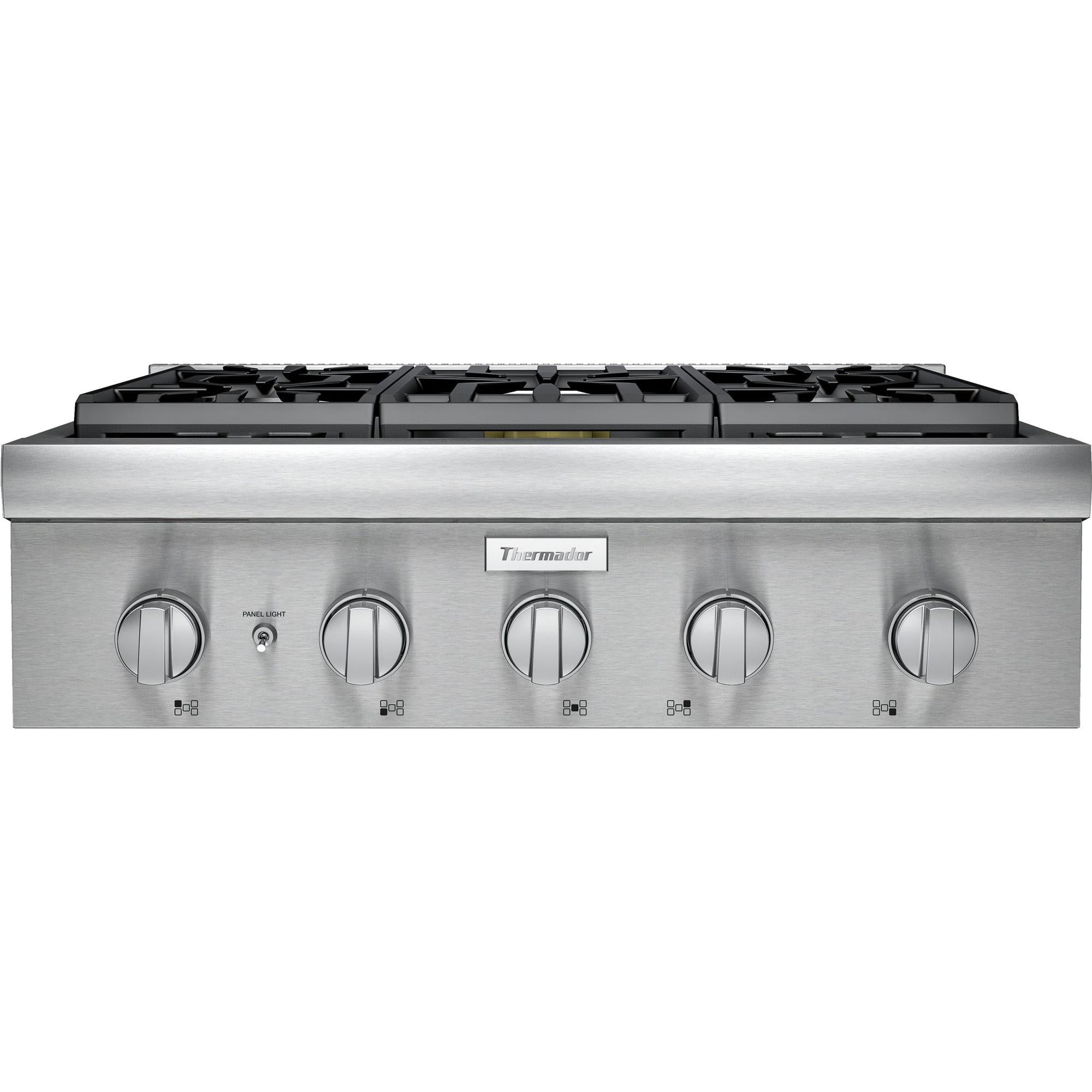 Thermador 30-inch Built-in Gas Rangetop with Patented Pedestal Star® Burners PCG305W