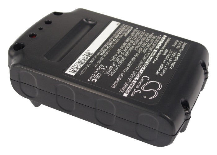 Black amp Decker ASL186K ASL188K BDC120VA100 2000mAh Replacement Battery BatteryClerkcom Power Tool