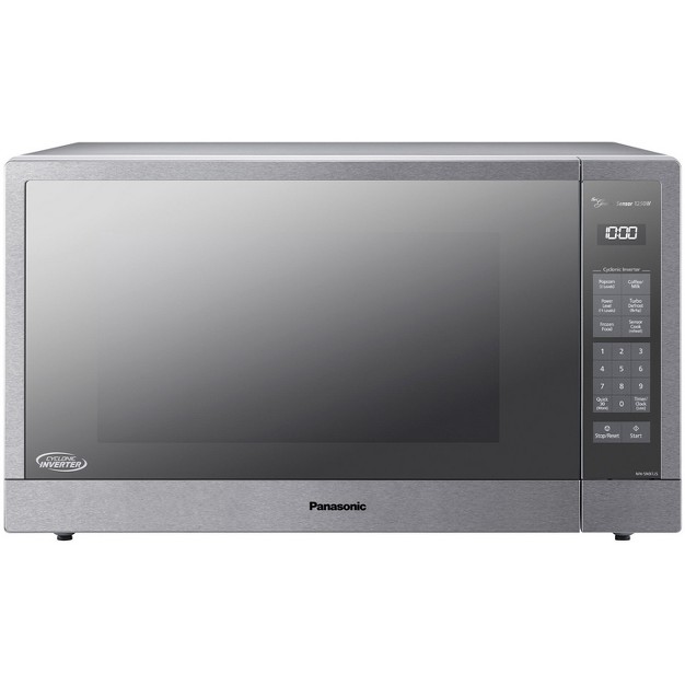 Panasonic 2 2 Cu Ft Cyclonic Inverter Microwave Oven Sn97js