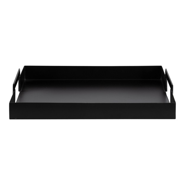 Kate And Laurel Myo Tray 17x13 Black