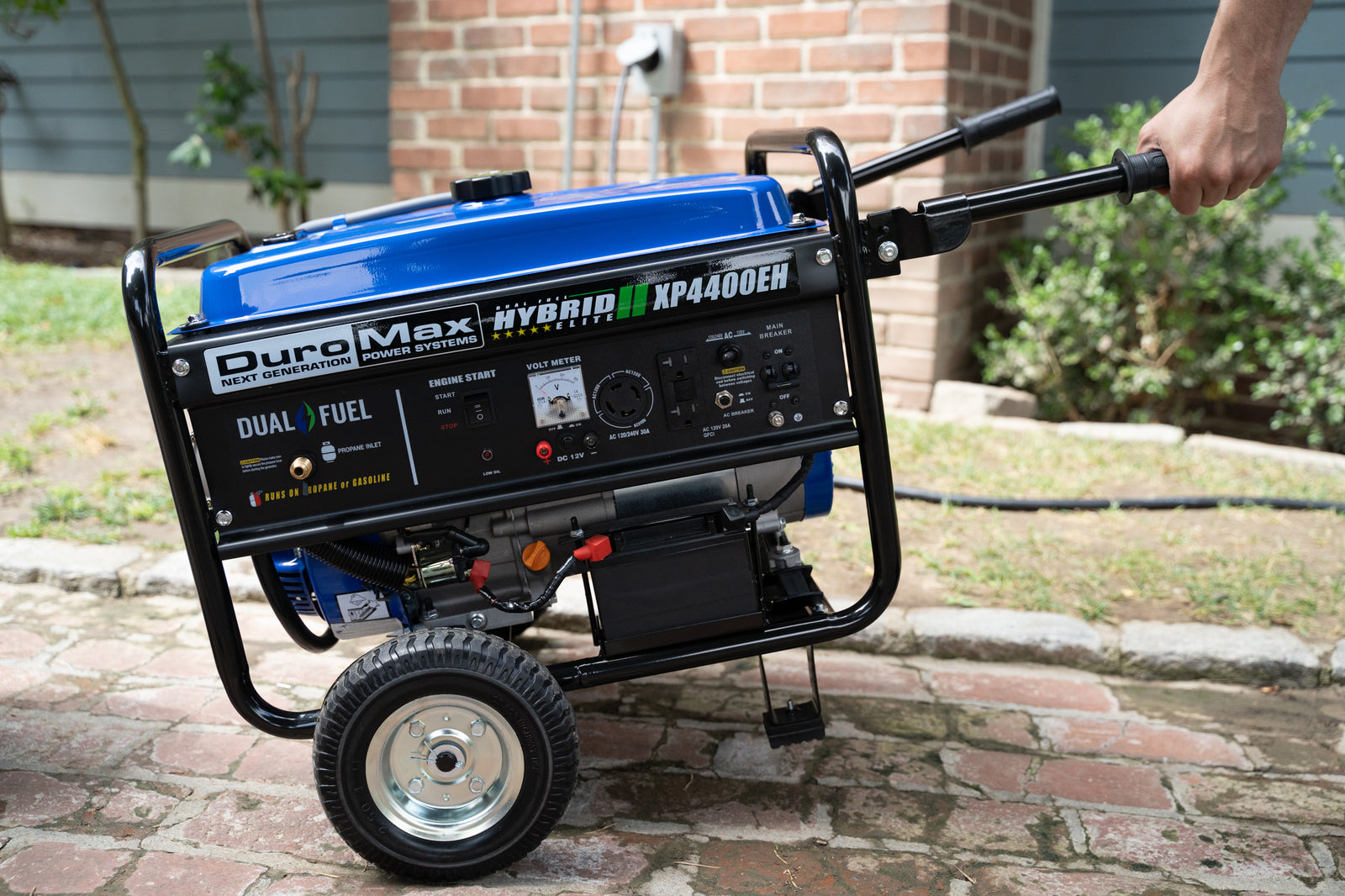 4,400 Watt Dual Fuel Portable Generator