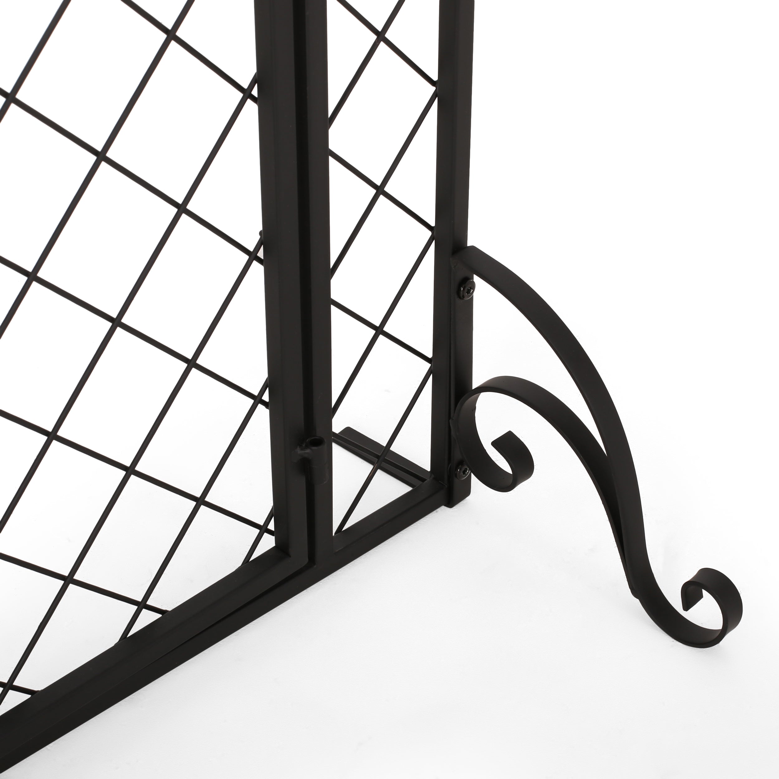 Memori Contemporary Iron Fireplace Screen