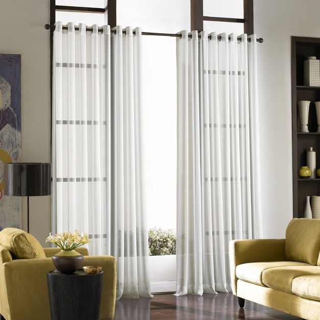 1pc Sheer Soho Window Curtain Panel Curtainworks