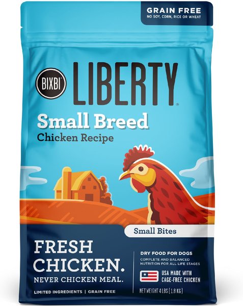 BIXBI Liberty Chicken Recipe Small Breed Grain-Free Dry Dog Food