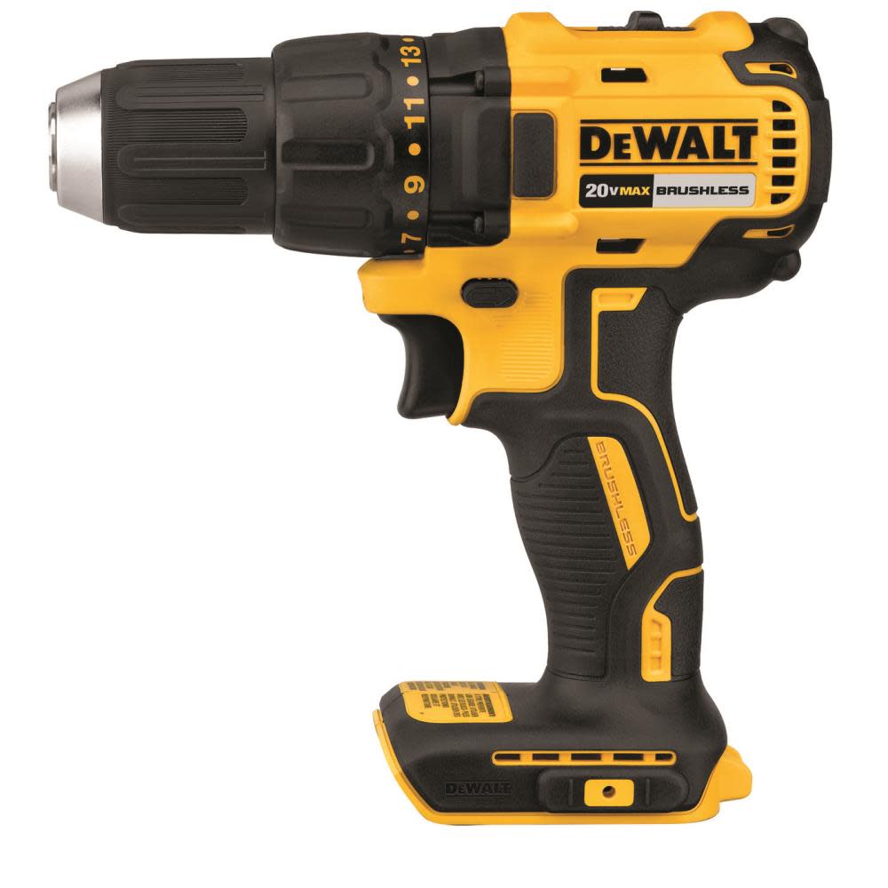 DW 20V MAX Brushless Cordless 1/2 in. Drill/Driver Bare Tool DCD777B from DW