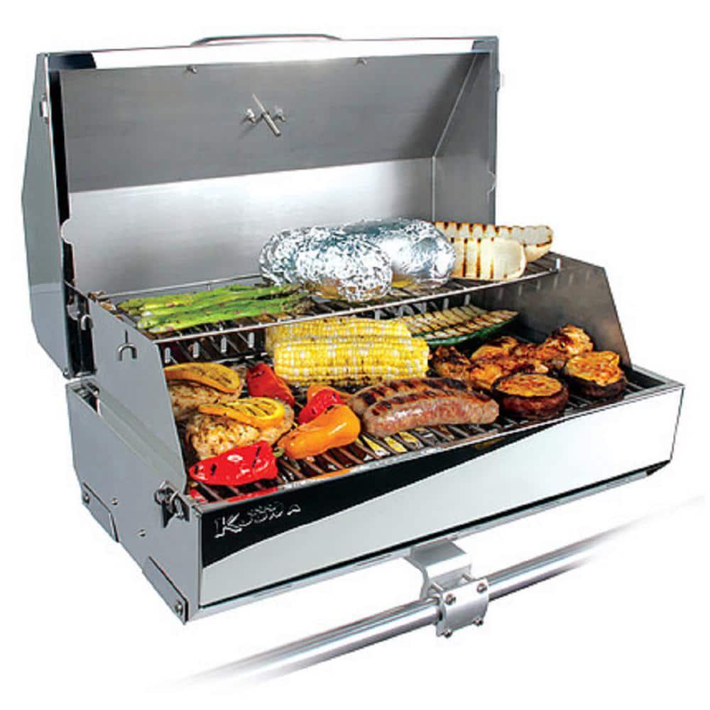 Kuuma Portable Propane Gas 316 Elite Grill in Stainless Steel