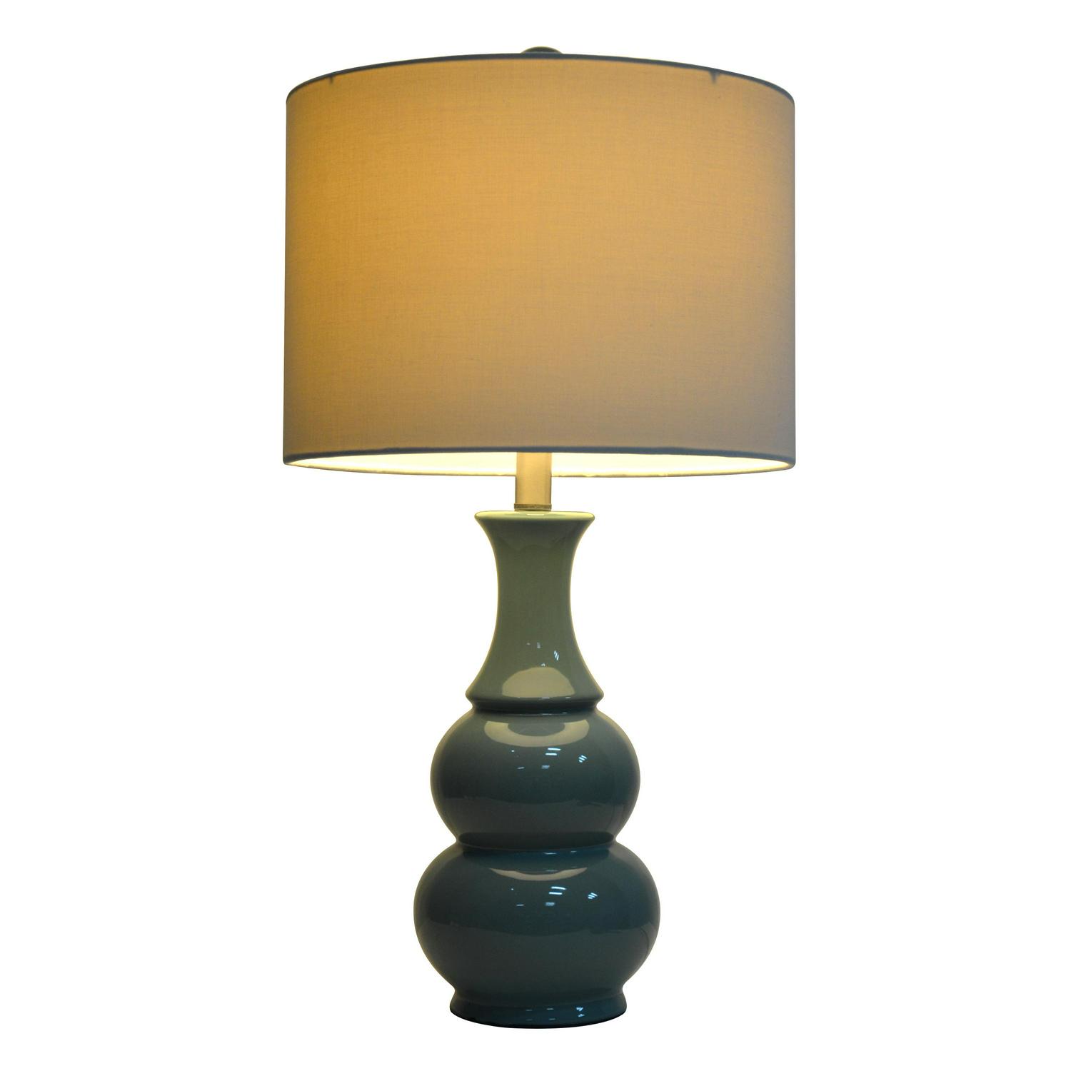 DA(C)cor Therapy Harper Aqua Ceramic Table Lamp  Crowdfused