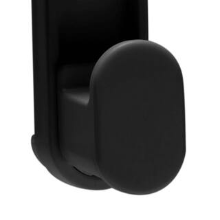 Bath Bliss 2 Pack Gel-Suction Power Hooks in Matte black 26750-MATTEBLACK