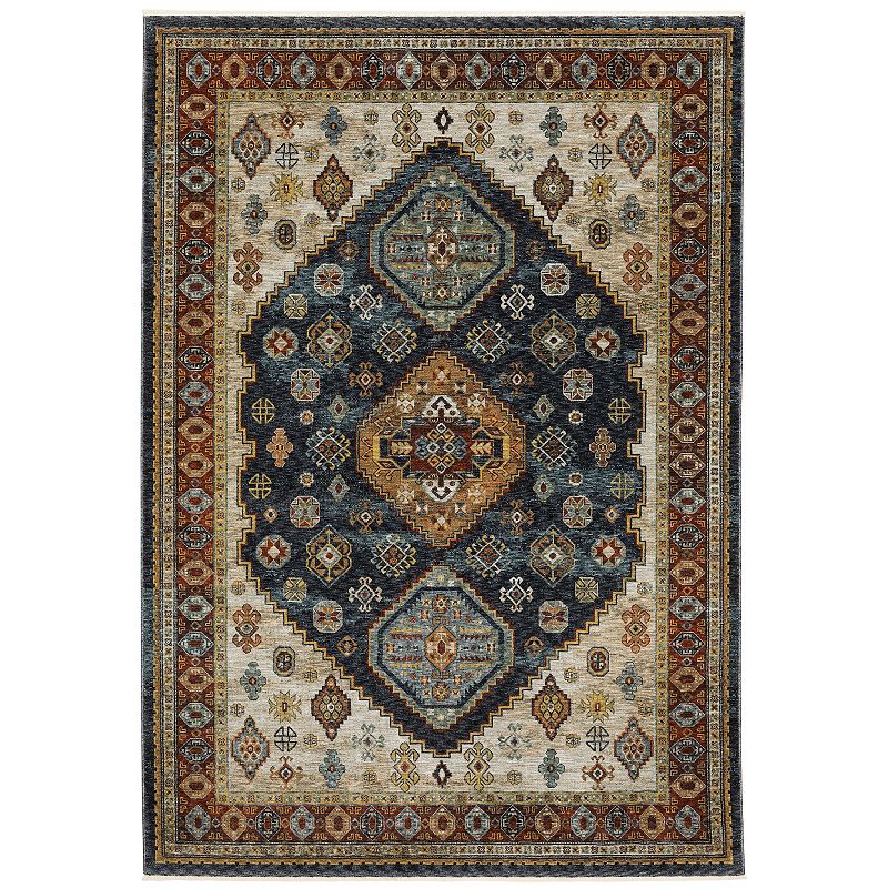 StyleHaven Amelie Traditional Medallion Area Rug