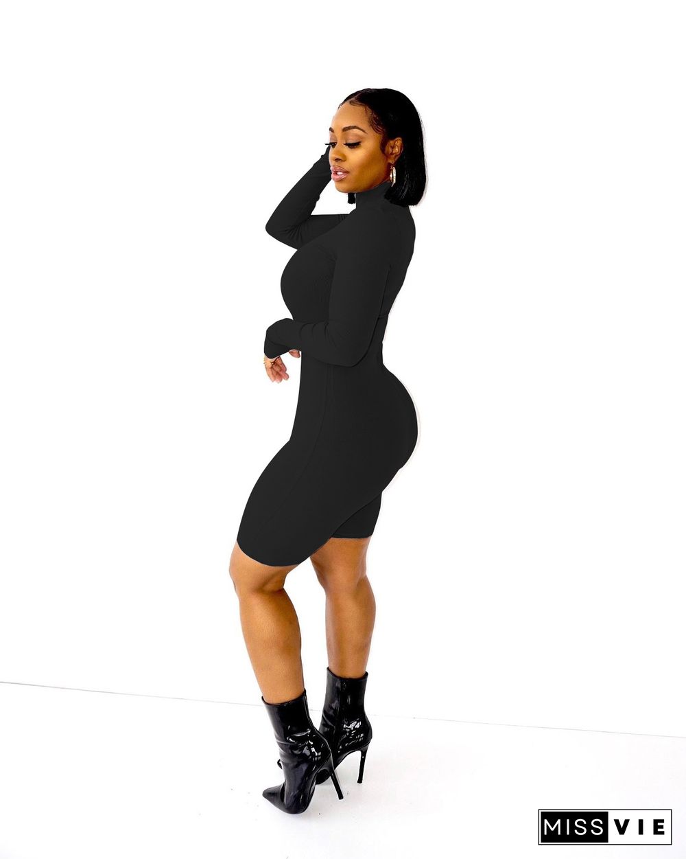 Gym Fitness Long Sleeve Skinny Rompers