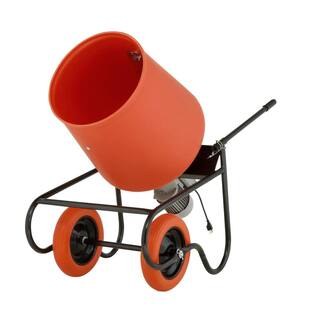 Kushlan 3.5 cu. ft. 34 HP 120-Volt Motor Direct Drive Cement Mixer 350DD