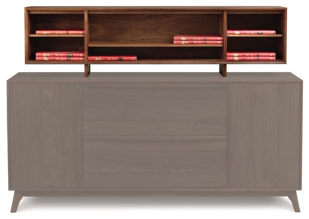 Catalina Home Office  Organizer  Natural Walnut   Transitional   Bookcases   by Copeland Furniture  Houzz