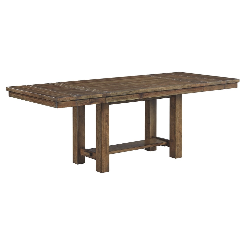 Moriville Rectangular Dining Room Extension Table   Grayish Brown