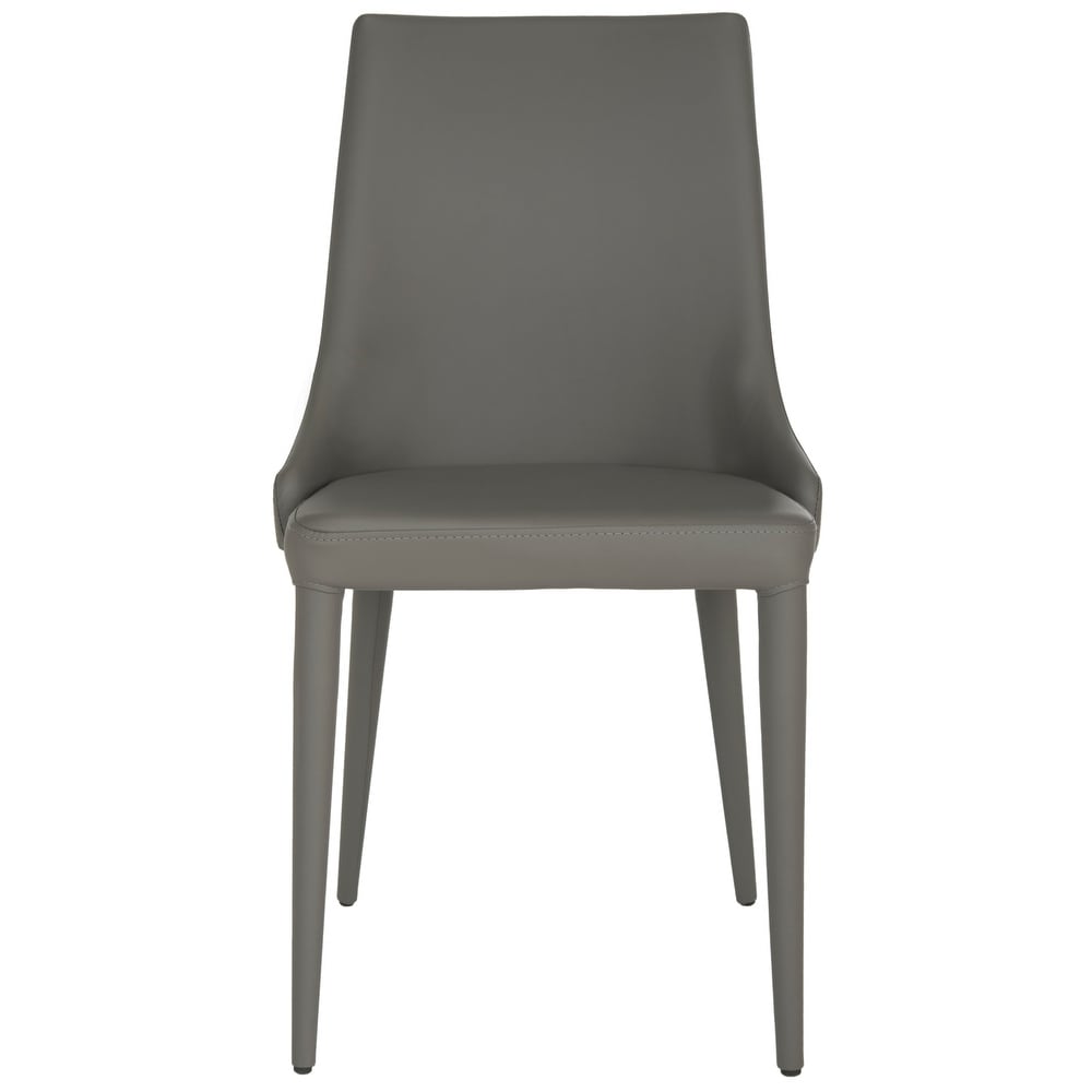 SAFAVIEH Modern Grey Dining Chairs (Set of 2)   23.6\