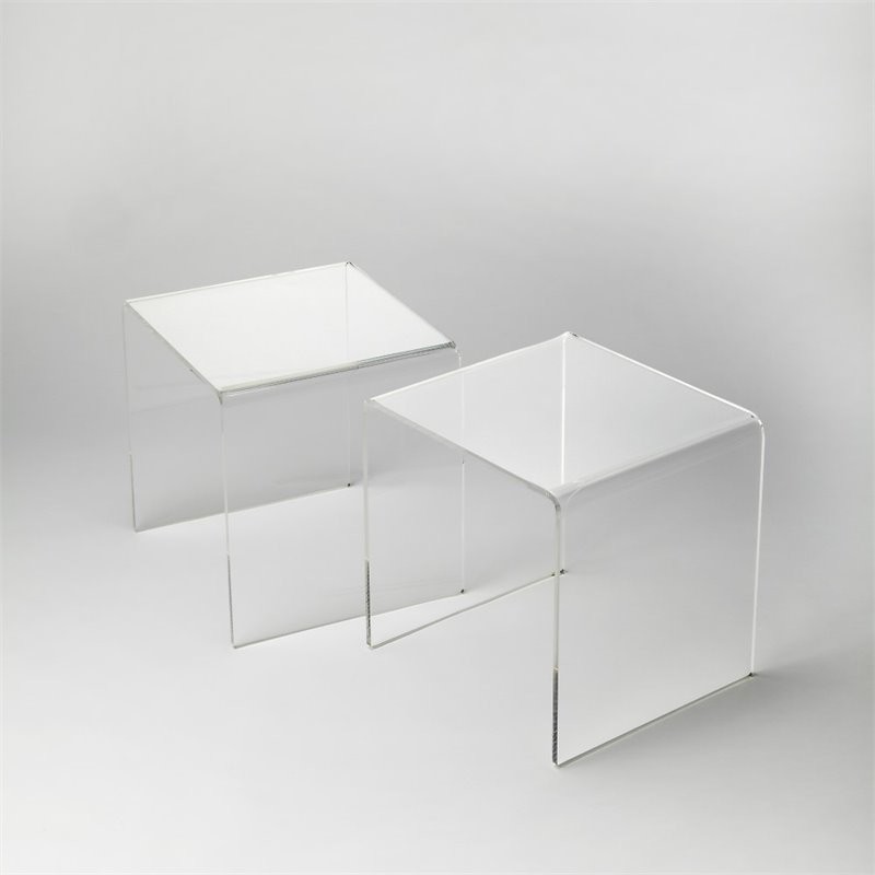 Butler Specialty Butler Loft End Table in Clear Acrylic   Contemporary   Side Tables And End Tables   by ShopLadder  Houzz