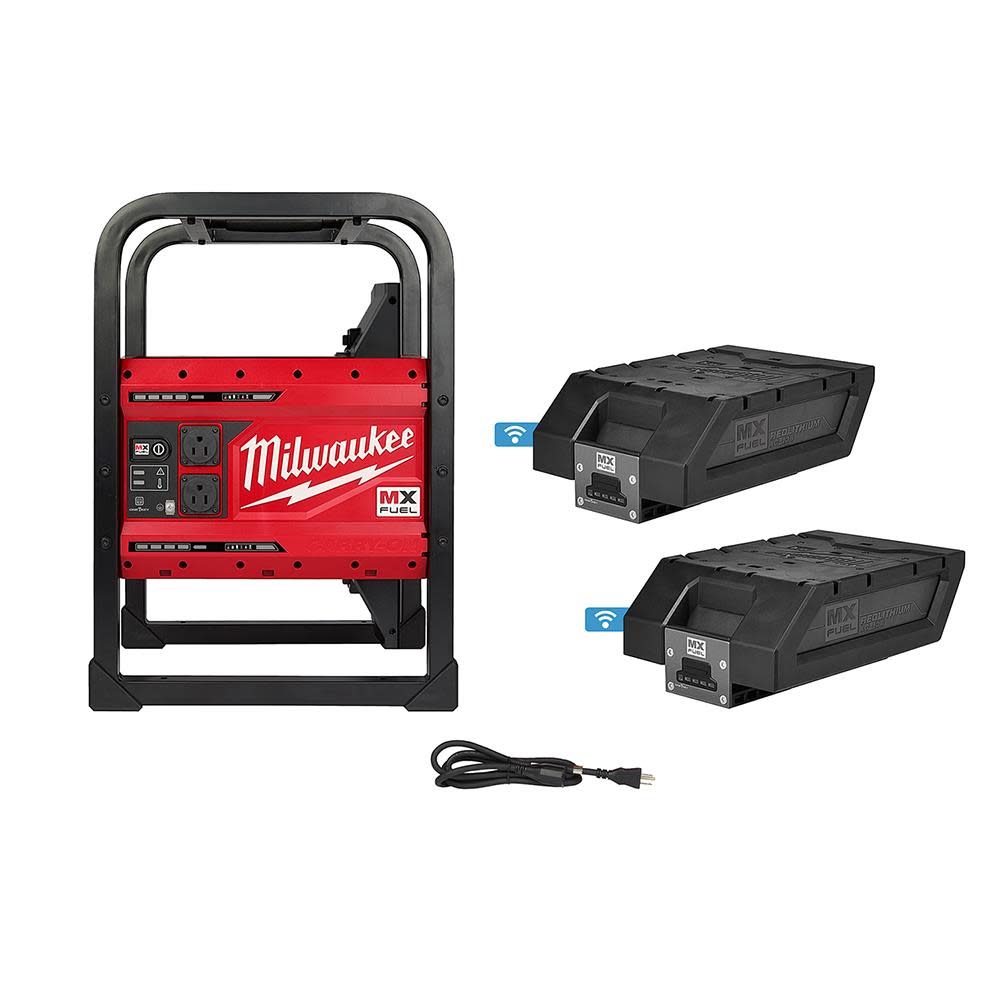 Milwaukee MX FUEL CARRY-ON 3600with 1800W Power Supply MXF002-2XC from Milwaukee