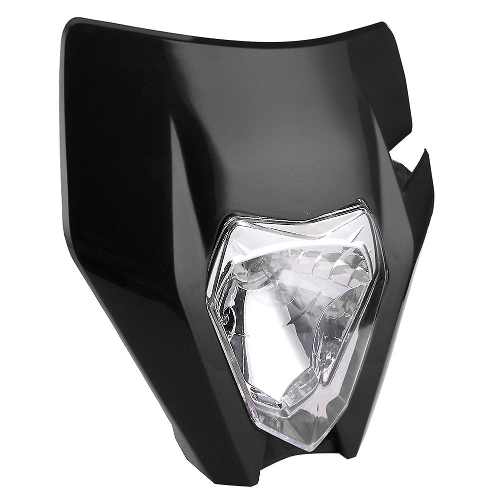 Motorcycle Grimace Headlamp Lens Abs Front Light Housing Large Headlight Lampshade