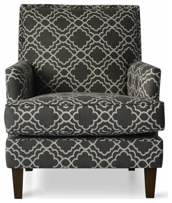 AUBREY CH GRANITE  Accent Chair   Mediterranean   Armchairs And Accent Chairs   by Kolibri Decor  Houzz