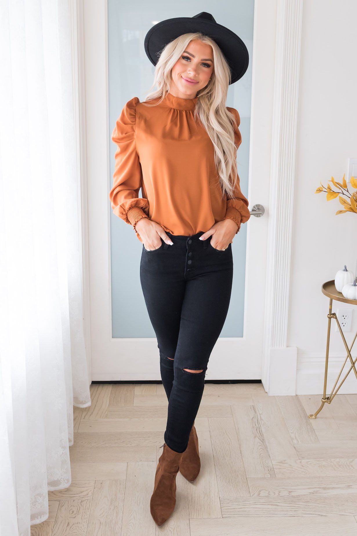 Glitz & Glam Modest Blouse