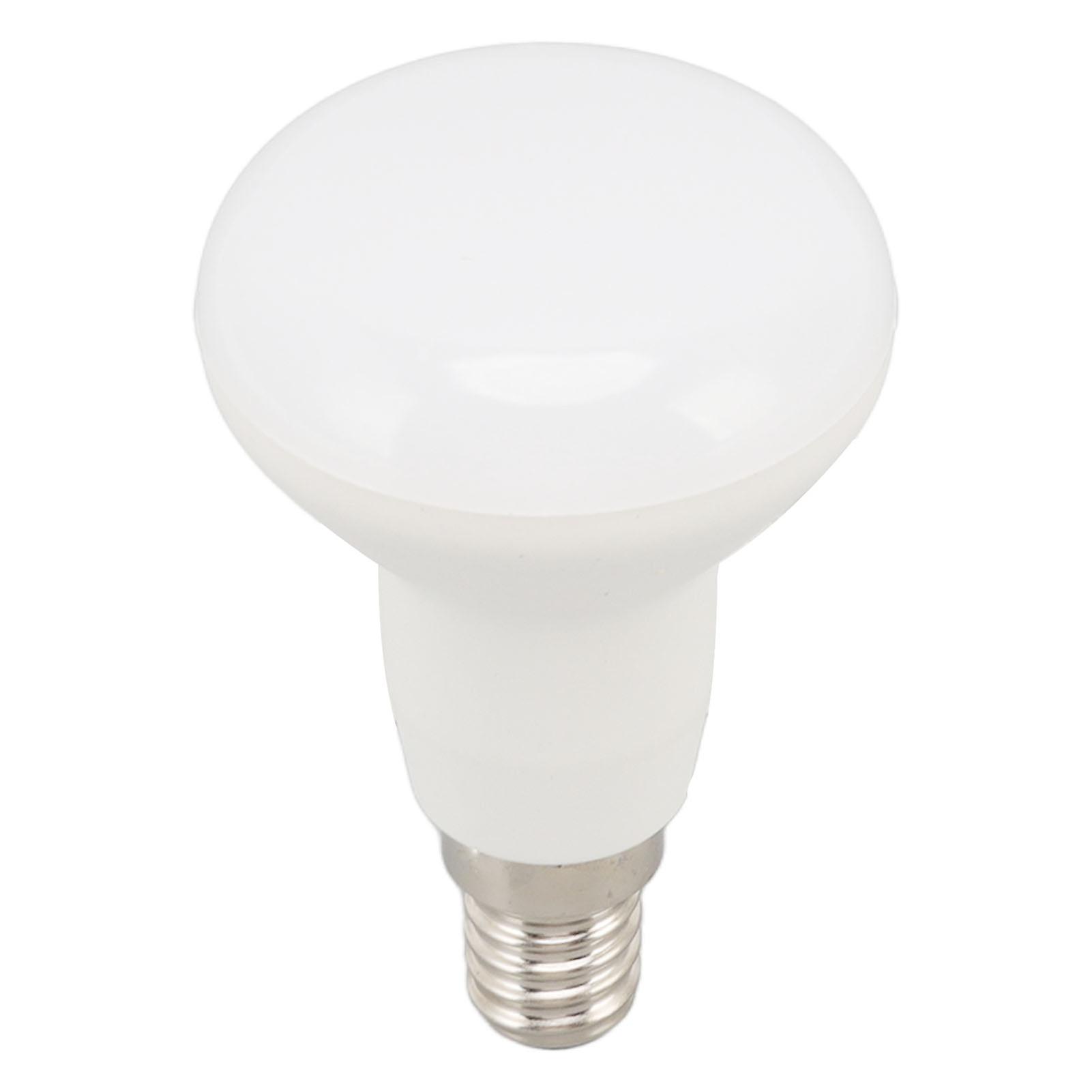 LED Light Bulb Long Neck Mushroom Shape Lamp 120 Degree Beam Angle Wide Flood R50 E14 5W 3000K Warm White 220V