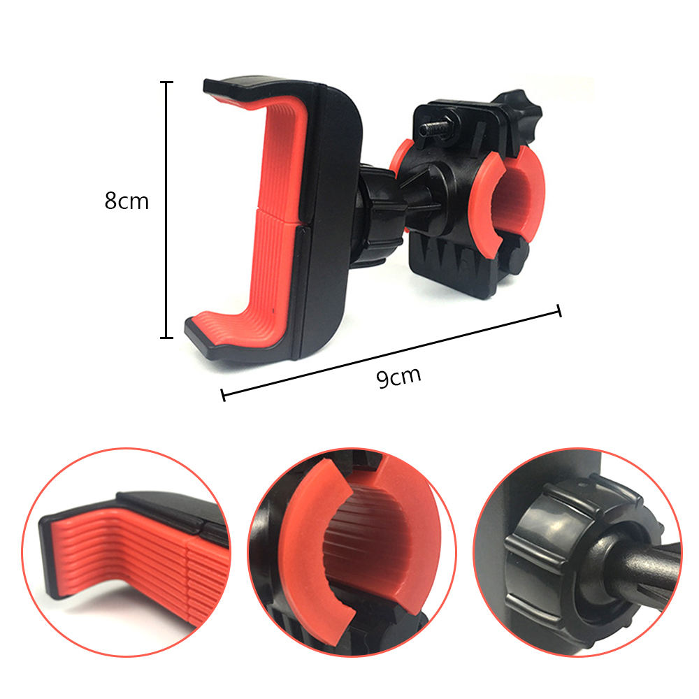 New Image M365 Universal Anti Slip Motorcycle Handlebar Mount Bicycle Mobile Phone Bike Holder For Cell Phone Bicycle Mount