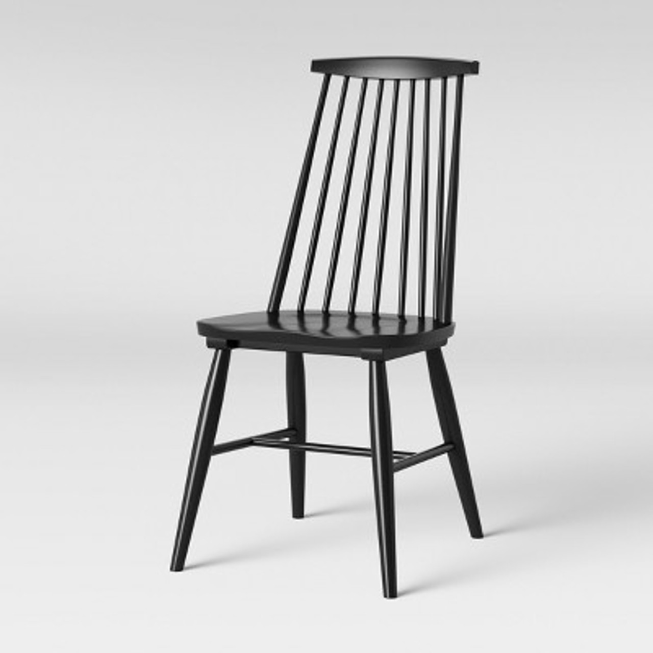 Harwich High Back Windsor Dining Chair Black - Threshold