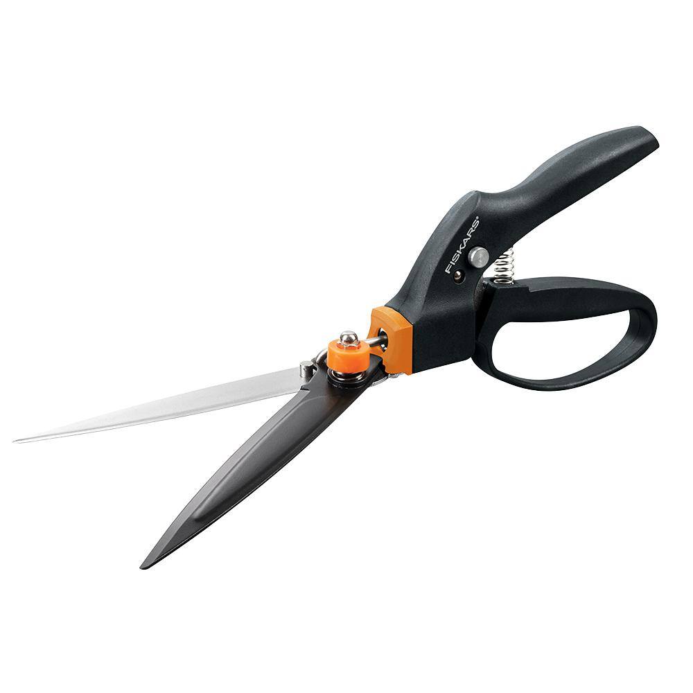 Fiskars 5 in. Steel Rotating Blades Loop-Handled Grass Shears 392171-1002