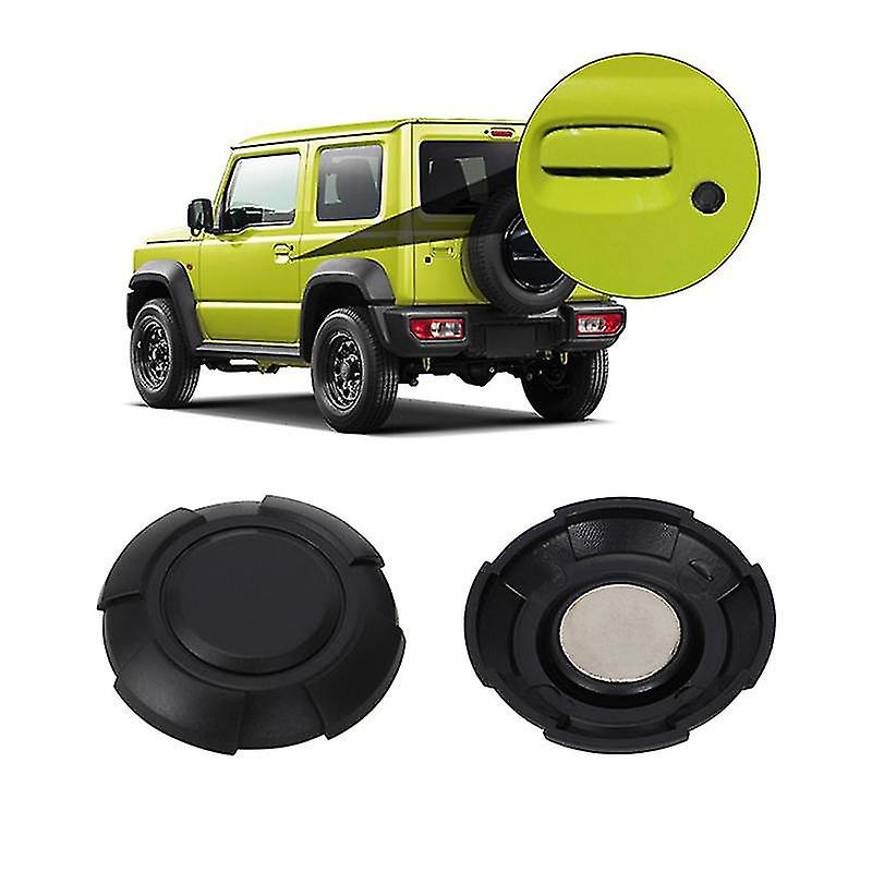 4pcs Magnetic Car Door Key Hole Decoration Cover For Jimny Jb64 Jb74 2019-2022 Door Lock Cover Trim