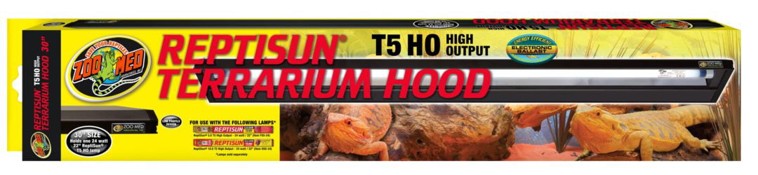 Zoo Med Laboratories Reptisun® T5 HO Terrarium Hood 30 Inch